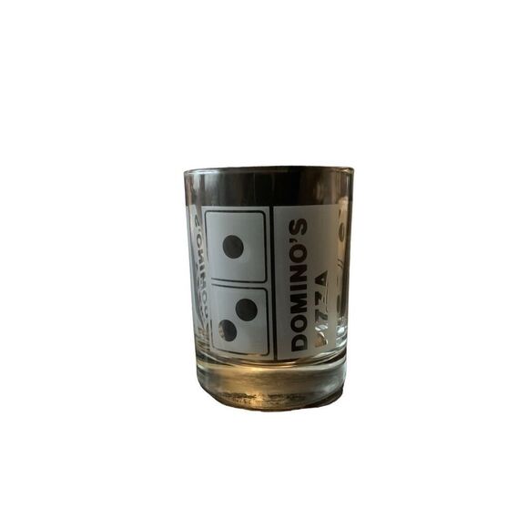 Vintage Domino’s Pizza Whiskey Glass A Timeless Addition to Your Home Bar - Picture 5 of 9